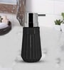 Black 300 ml Ceramic Liquid Soap Dispenser 