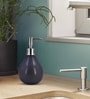 Black 300 ml Ceramic Liquid Soap Dispenser 