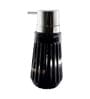 Black 300 ml Ceramic Liquid Soap Dispenser 