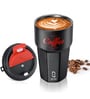 Black 420ml Stainless Steel Double Vacuum Insulated Leak Proof Coffee Tumbler with Lid