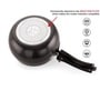 Black 5 Ltrs Induction & Gas Compatible Hard Anodised Handi Shape Inner Lid Aluminium Pressure Cooker