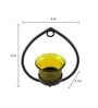 Black Metal Tinsley Wall Tea Light Holders (Pack Of 2)