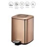 6 ltrs Step Dustbin with Fingerprint Resistant (Bronze)