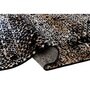 Black Abstract Nylon 5 ft x 7 ft Machine Made Carpet