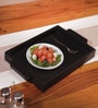 Black Acacia Wood  Serving Tray