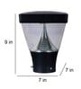 Verner Black Acrylic Gate Light