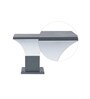 Black Acrylic Gate Light