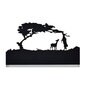 Joy Acrylic Novelty Wall Light (Black)