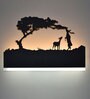 Joy Acrylic Novelty Wall Light (Black)