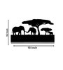 Tusker Acrylic Novelty Wall Light (Black)