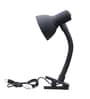 Drax Black Adjustable Study Lamp With Aluminium Base