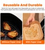 Black Air Fryer with Cooking Pan & Food Separator