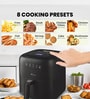 Black Air Fryer with Cooking Pan & Food Separator