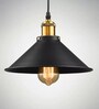 Delight Black Aluminium Single Hanging Light