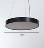 Wipro Orbit Slim 20 Watt Black Suspended LED Luminaire