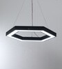 Adalberto Black Aluminium LED Ceiling Lights