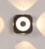 Black Aluminium 12 Watt LED Outdoor Wall Light