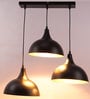 Katsu Black Aluminium Cluster Hanging Light