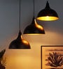 Katsu Black Aluminium Cluster Hanging Light