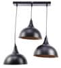 Katsu Black Aluminium Cluster Hanging Light