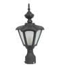 Black Aluminium 3 Watt LED Gate Light