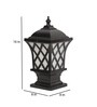Black Aluminium 9 Watt Gate Light