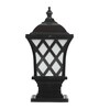 Black Aluminium 9 Watt Gate Light