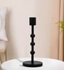 Black Aluminium Candle Holder