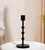 Black Aluminium Candle Holder