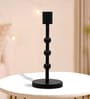 Black Aluminium Candle Holder