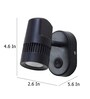 Bunsen Metal Spot Light (Black)