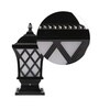 Black Aluminium Die Cast Gate Light
