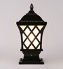 Black Aluminium Die Cast Gate Light