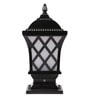 Black Aluminium Die Cast Gate Light
