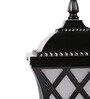 Black Aluminium Die Cast Gate Light
