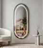 Black Aluminium Frame LED Capsule Long Wall Mirror 18 X 60 In