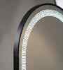 Black Aluminium Frame LED Capsule Long Wall Mirror 18 X 60 In