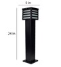 Noe Black Iron Garden Light