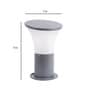 Godfrey Black Aluminium Gate Light