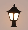 Kalvos Black Aluminium Gate Light