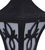 Wave Black Aluminium Outdoor Hanging Light