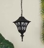 Wave Black Aluminium Outdoor Hanging Light