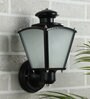 Voris Black Metal Outdoor Wall Light