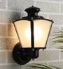 Voris Black Metal Outdoor Wall Light