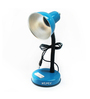 Blue Aluminium Shade Study Lamp with Black Base
