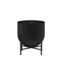 Black Aluminium Tess Pot