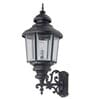 Black Aluminium Wall Light