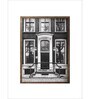 black Amsterdam door neutral European architecture