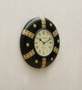 Black Analog Traditional Wall Clock