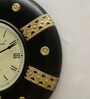 Black Analog Traditional Wall Clock